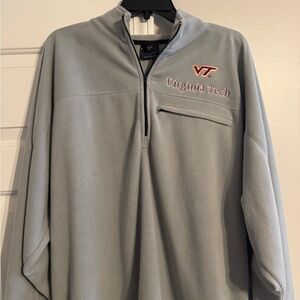 Men’s Big Ball Sports Large Virginia Tech Fleece Pullover Jacket.
